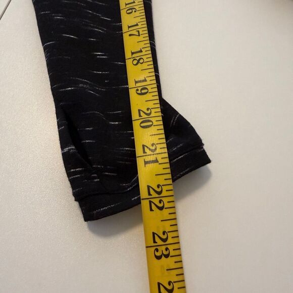 Betabrand Red Eye Travel Dress Black & White Space Dye Knit Hooded Size XS - Picture 14 of 16